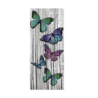 Bambusowa zasłona do drzwi 200x90 cm Butterflies – Maximex