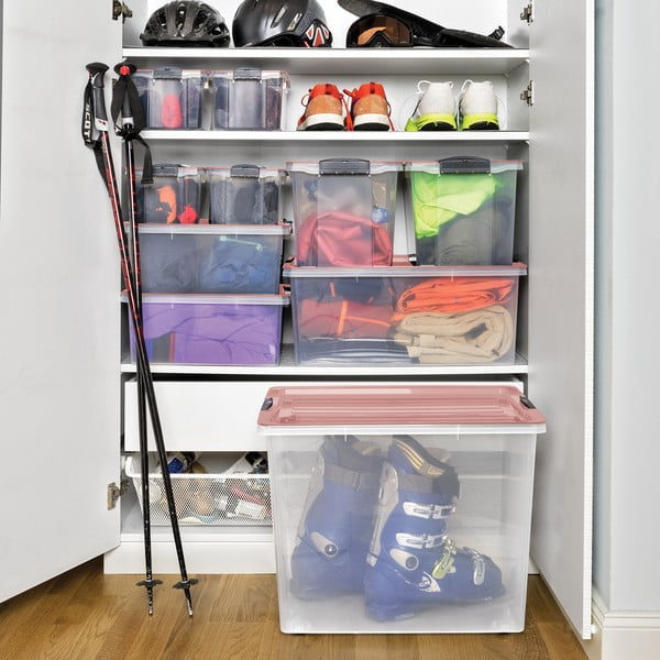 Plastikowy pojemnik z pokrywką Compact – Rotho-image-1