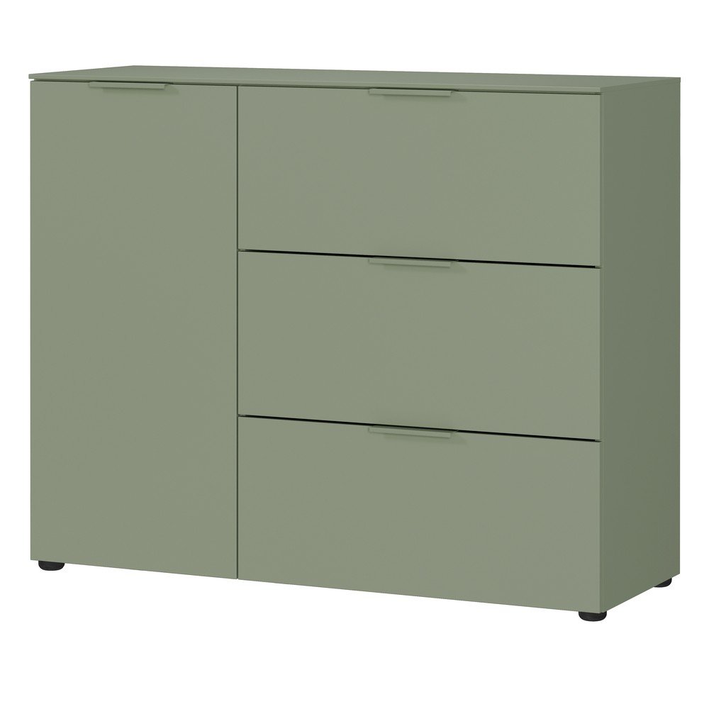 Zielona szafka z matowym wykończeniem 109x98x40 cm Savoca – Germania (zdjęcie 6)