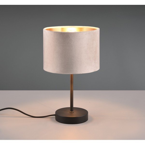 Czarno-beżowa lampa stołowa (wys. 33 cm) Julieta – Trio-image-1