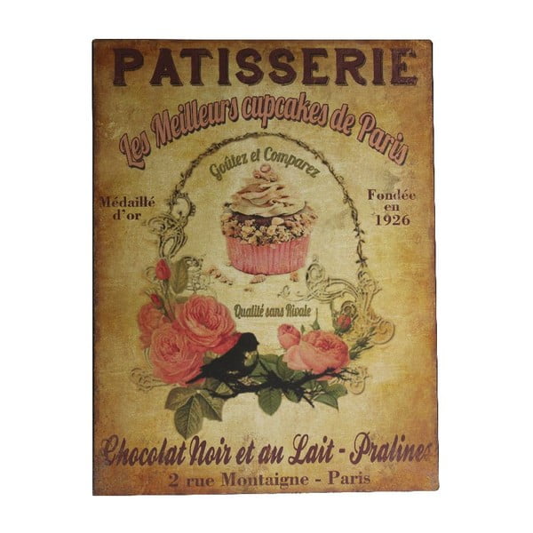Dekoracja ścienna Antic Line Patisserie Plaque