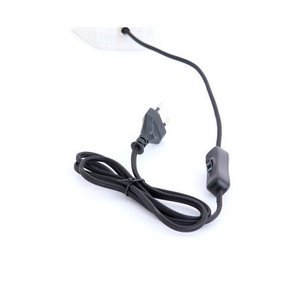 Biała lampa stołowa z tekstylnym kloszem (wysokość 50 cm) Musaby – Light & Living-image-4