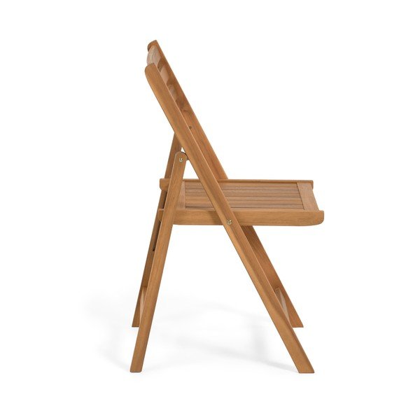 Składane krzesło ogrodowe z drewna akacji Kave Home Daliana-image-2