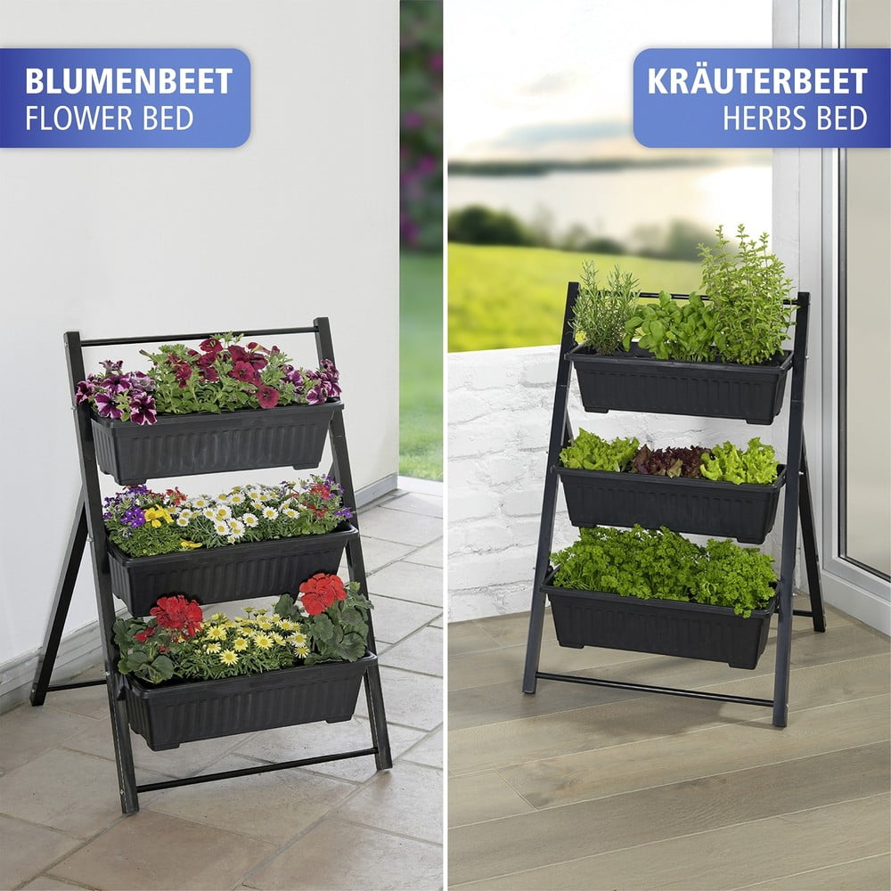 Metalowy kwietnik (wysokość 85 cm) Vertical – Maximex (zdjęcie 6)