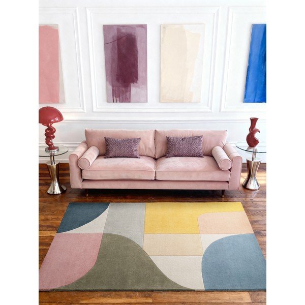 Wełniany dywan tkany ręcznie 120x170 cm Westminster Curzon – Ted Baker-image-1