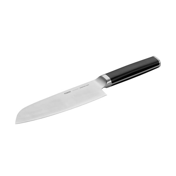 Nóż typu santoku ze stali nierdzewnej Trino – FABINI
