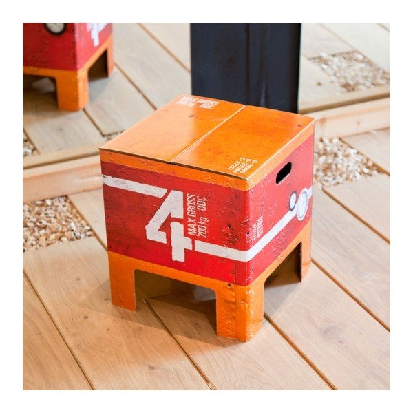 Taboret Dutch Design Chair Heavy Metal-image-1