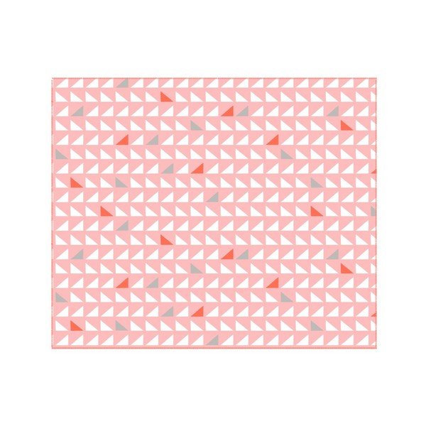 Koc Triangles Pink, 180x150 cm-image-4