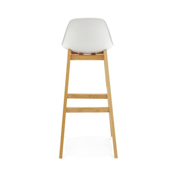 Białe krzesło barowe Kokoon Design Elody-image-3