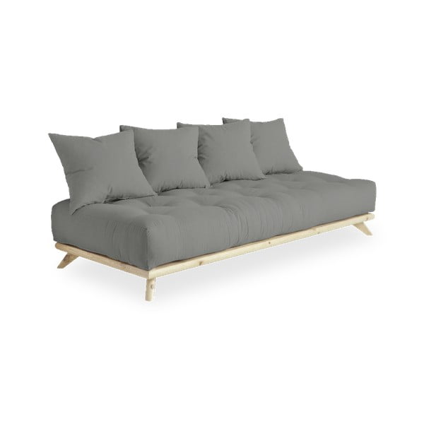 Sofa z szarym obiciem Karup Design Senza Natural/Grey-image-3