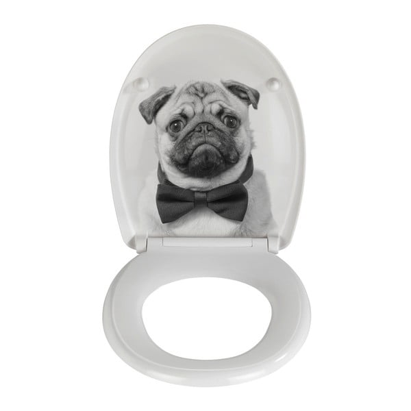 Deska sedesowa z łatwym domknięciem Wenko Pugy, 45x38 cm-image-2