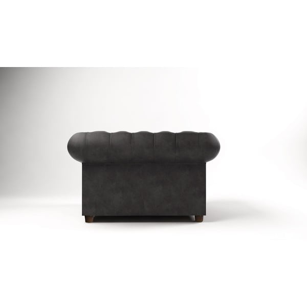 Antracytowy aksamitny fotel Cambridge – Ropez-image-2