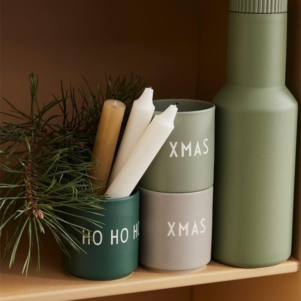 Zielony kubek z imitacji porcelany Design Letters Favourite, 0,25 l-image-1