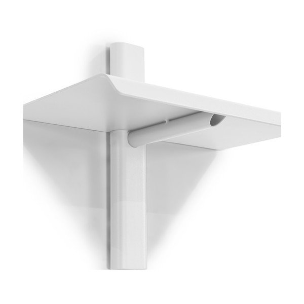 Biała metalowa półka 28 cm Hola – Spinder Design-image-2
