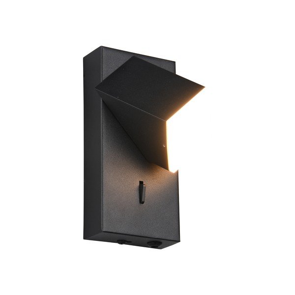 Kinkiet LED w kolorze matowej czerni Raglan – Trio-image-1