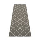 Szary chodnik odpowiedni na zewnątrz 70x225 cm Kotte Charcoal – Pappelina
