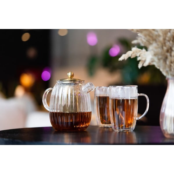 Dzbanek do herbaty z sitkiem 1 l Tulip – Vialli Design-image-1