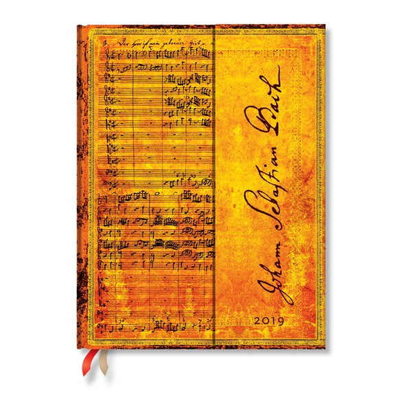 Kalendarz dzienny na 2019 rok Paperblanks Bach, 18x23 cm