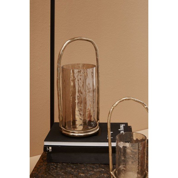 Metalowe świeczniki zestaw na świeczkę typu tealight 2 szt. Sagar – Bizzotto-image-1