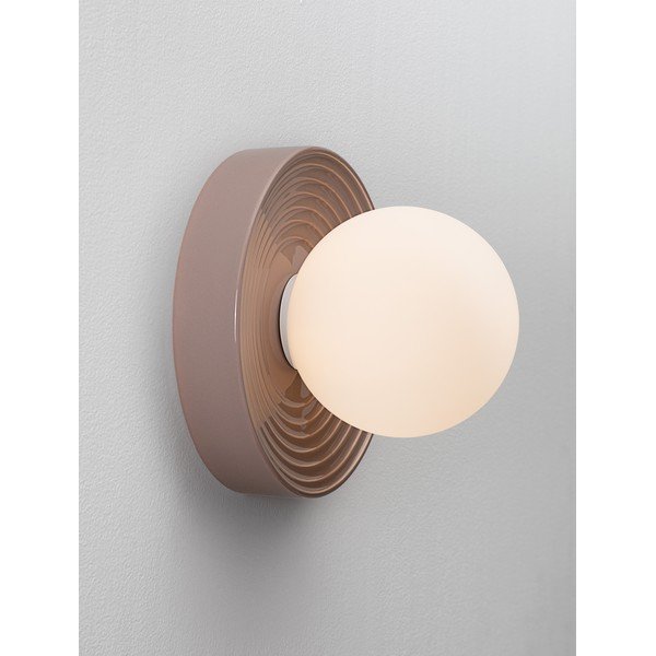 Jasnobrązowy kinkiet ceramiczny Orbique – Nova Luce-image-1