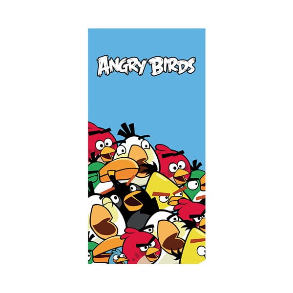 Ręcznik Angry Birds Crowd, 75x150 cm