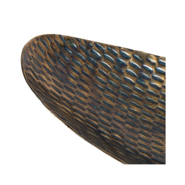 Metalowa taca dekoracyjna 48x16 cm Bronze – Ixia-image-1
