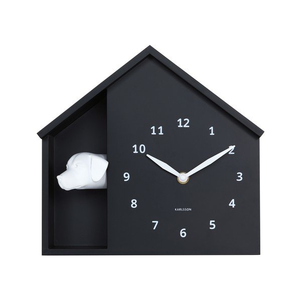 Zegar ścienny Peeking Doggy – Karlsson