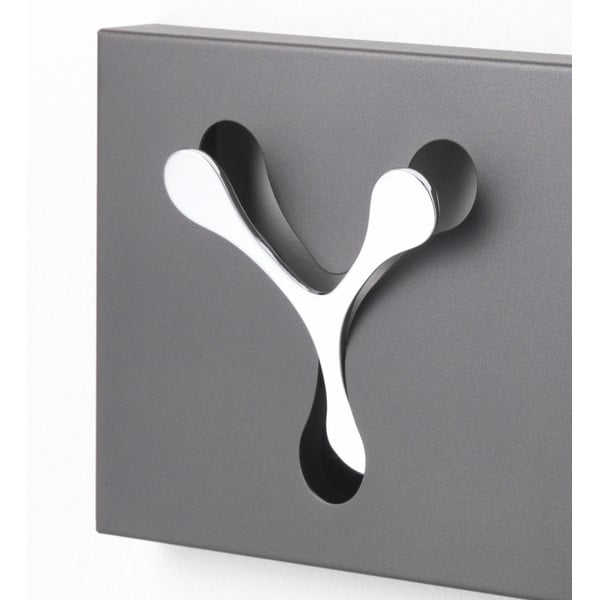 Czarny wieszak ścienny Tomasucci New Bin-image-2