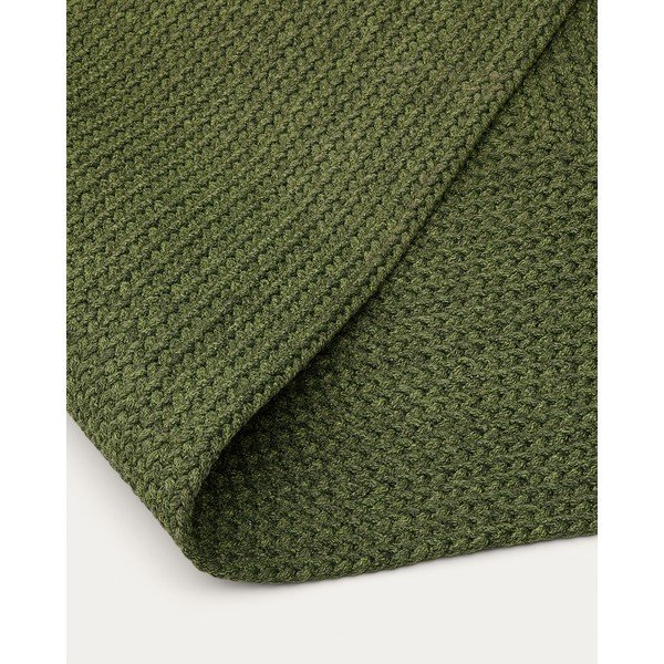 Zielony dywan odpowiedni na zewnątrz z włókien z recyklingu 160x230 cm Despas – Kave Home-image-4