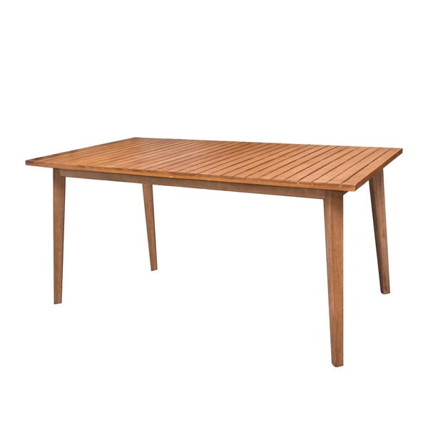Stół ogrodowy z litego drewna akacjowego 90x160 cm Marilyn – LDK Garden