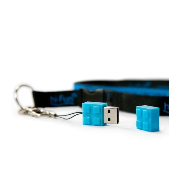 Pendrive Hi-Memory 4GB, niebieski