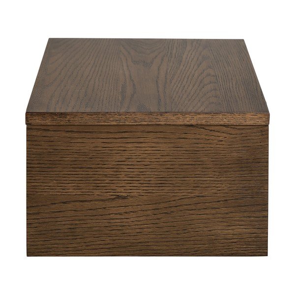 Szafka nocna w dekorze dębu w ciemnym naturalnym kolorze Monfort – Actona-image-4