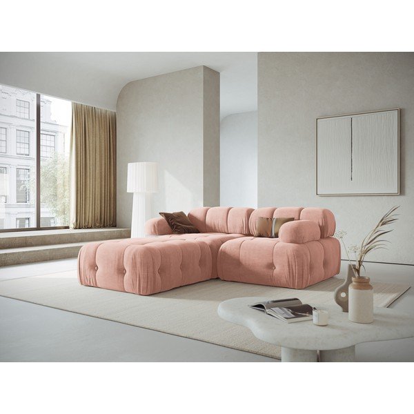 Jasnoróżowy narożnik Ferento – Cosmopolitan Design-image-2