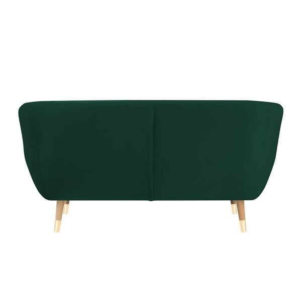 Ciemnozielona sofa 2-osobowa Mazzini Sofas Amelie-image-4
