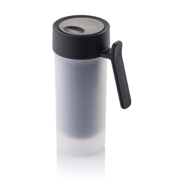 Czarny kubek termiczny XD Design Pop, 275 ml-image-2