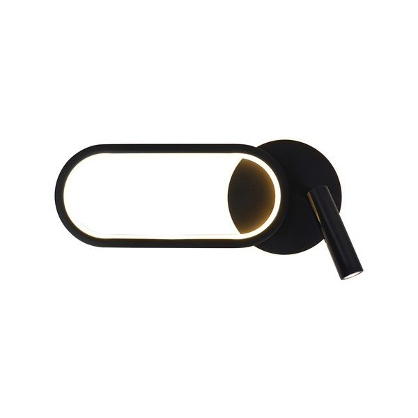 Czarny kinkiet LED Monet – Candellux Lighting-image-4