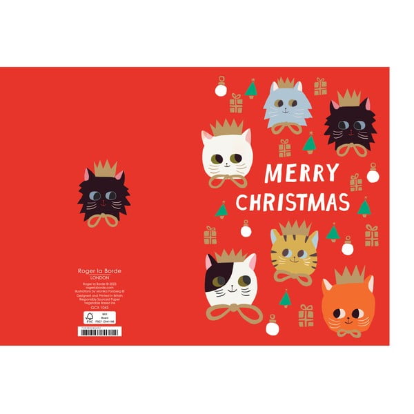 Kartki zestaw 5 szt. ze świątecznym motywem Starflower  – Roger la Borde-image-1