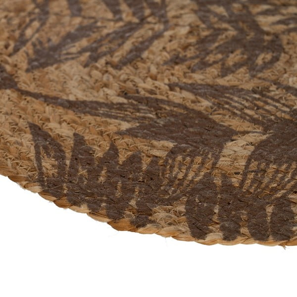 Mata stołowa z juty ø 38 cm Leafy – Ixia-image-2