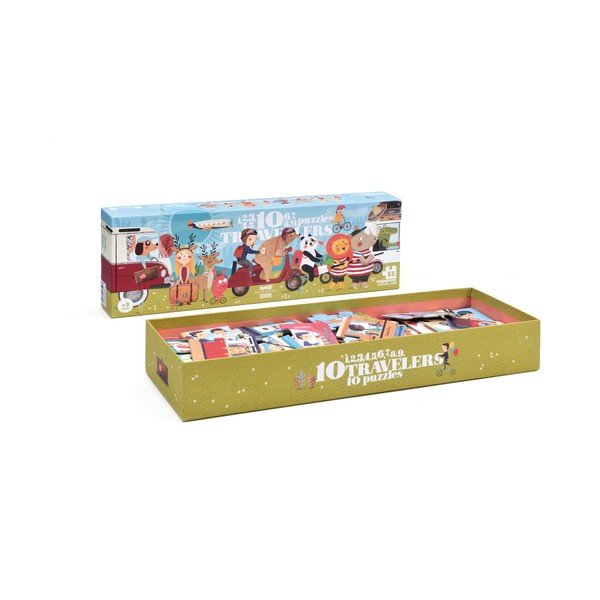 Długie puzzle Podróżnicy Londji-image-2