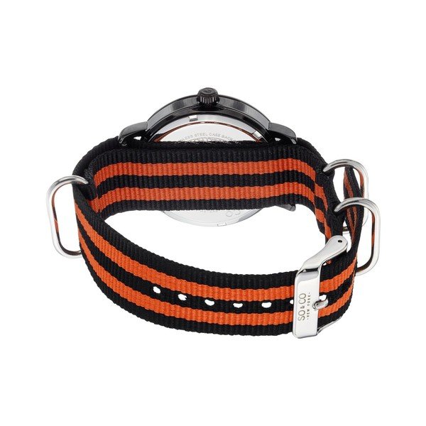 Zegarek męski SoHo Orange Stripe-image-1