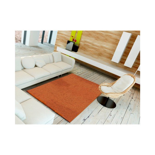 Pomarańczowy dywan Universal Velur Liso Orange, 57x110 cm-image-1