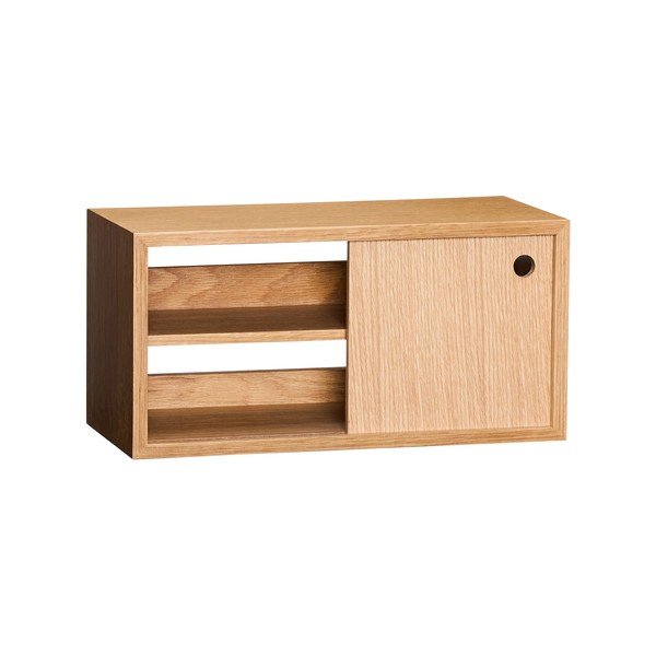 Półka w dekorze dębu w naturalnym kolorze 40 cm Slide – Hübsch