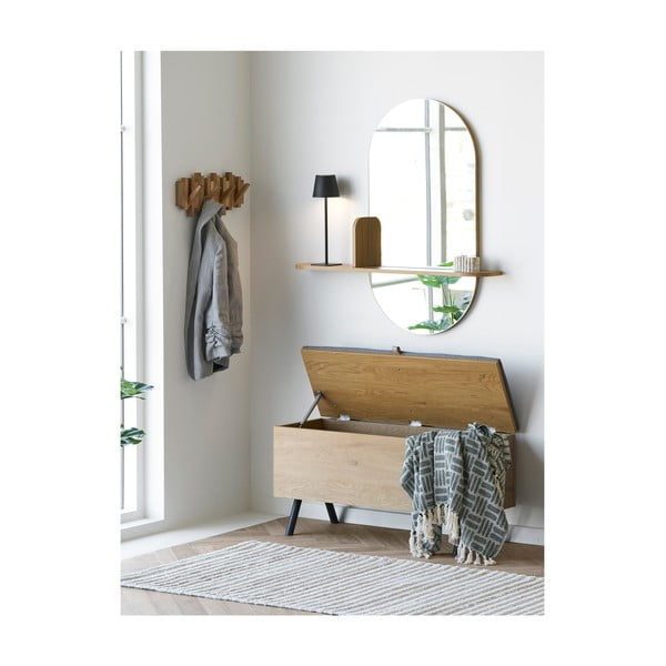 Zielony koc z bawełny z recyklingu 130x180 cm Adana – House Nordic-image-1