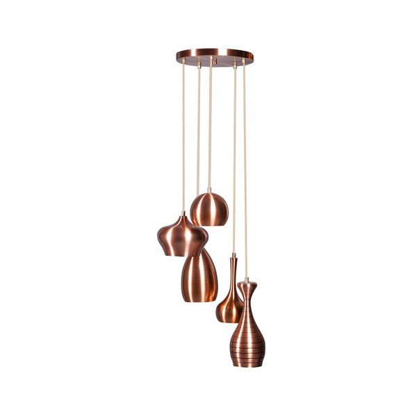 Lampa wisząca w kolorze miedzi ETH Ajaccio