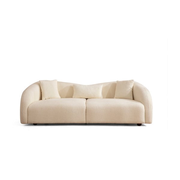 Kremowa sofa 236 cm Venedik – Artie
