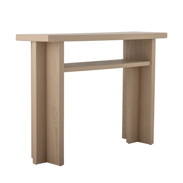 Konsola z litego drewna jodłowego w naturalnym kolorze 32x110 cm Cupa – Bloomingville-image-2