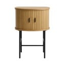 Szafka nocna w naturalnym kolorze Nola – Unique Furniture