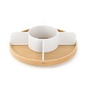 Naturalny drewniany organizer łazienkowy Bellwood – Umbra