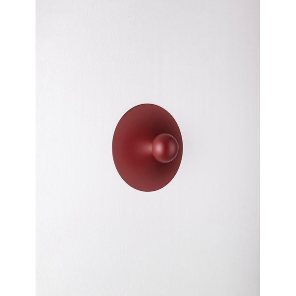Bordowy aluminiowy kinkiet LED Edem – Nova Luce-image-4