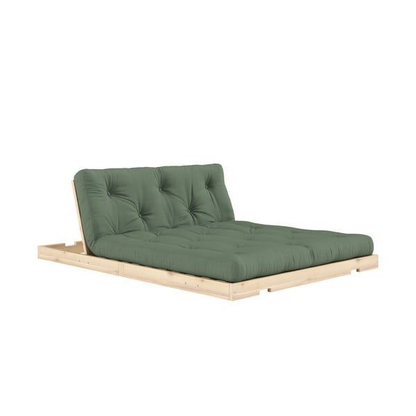 Zielona rozkładana sofa 145 cm Flip – Karup Design-image-4